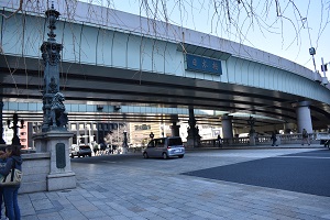 街道の起点の日本橋